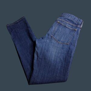 J.Crew Womens Toothpick Fit Jeans 28 Medium Wash Mid Rise Stretch